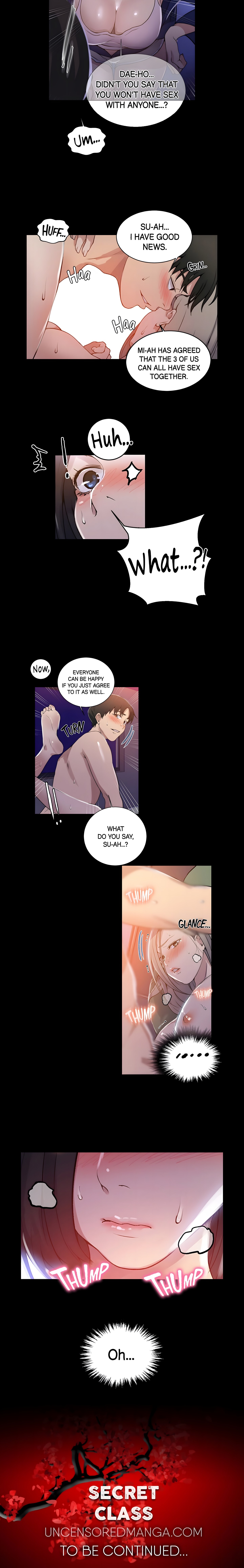 Secret Class (Uncensored Fan Edition) Page 13 - MangaHe