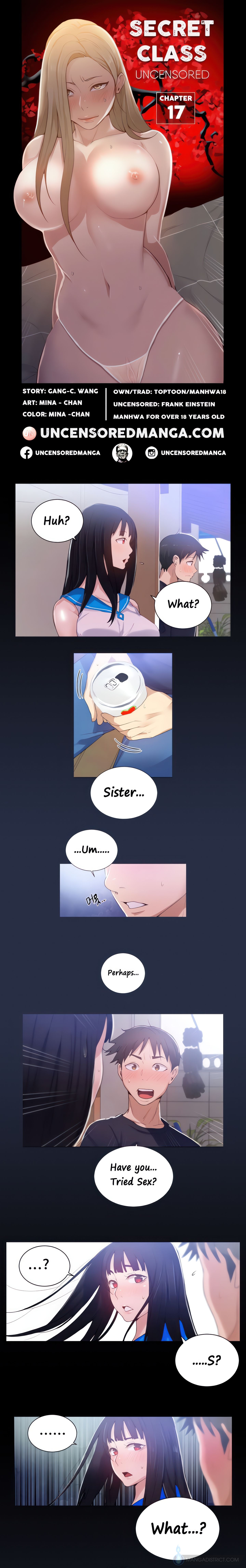 Secret Class (Uncensored Fan Edition) Page 3 - MangaHe