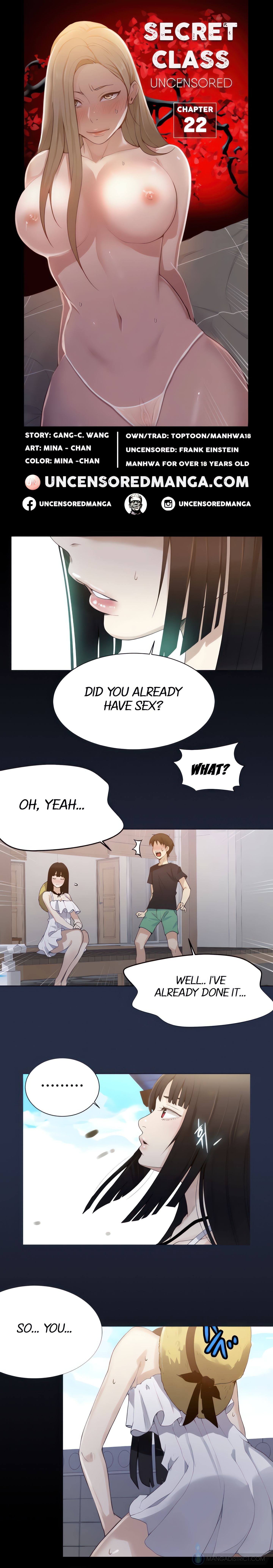 Secret Class (Uncensored Fan Edition) Page 3 - MangaHe