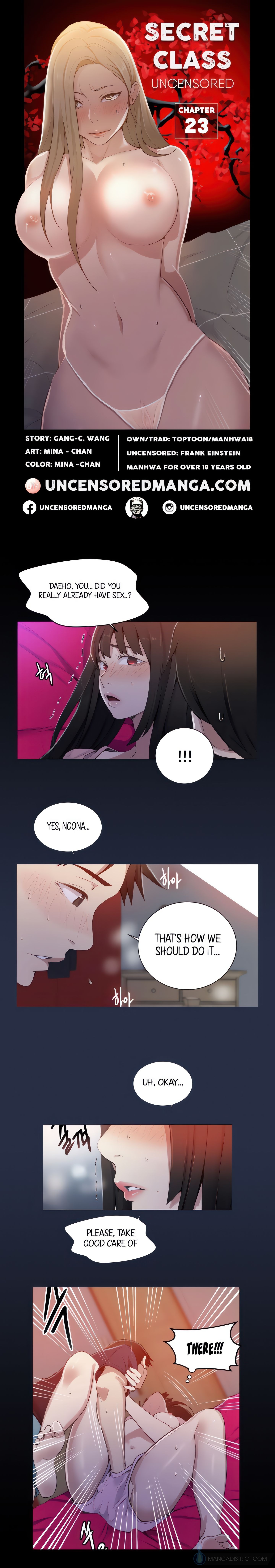 Secret Class (Uncensored Fan Edition) Page 3 - MangaHe