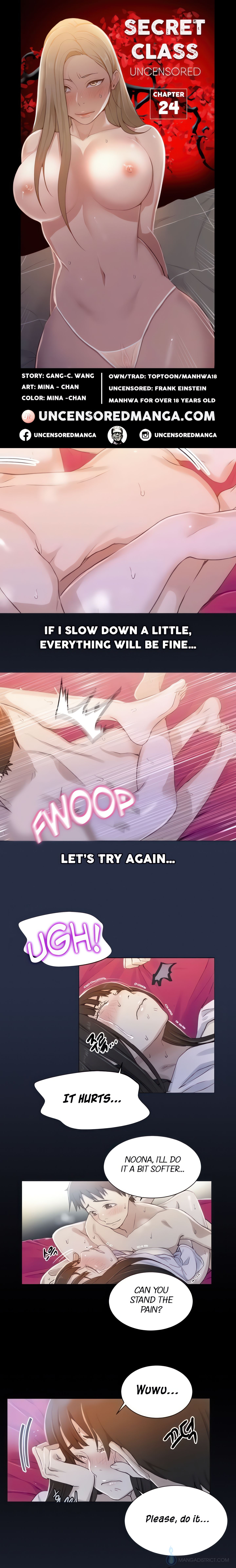 Secret Class (Uncensored Fan Edition) Page 3 - MangaHe