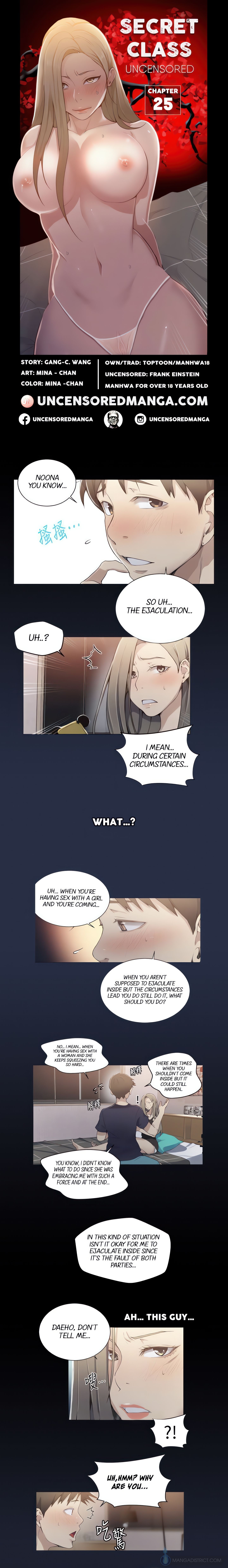 Secret Class (Uncensored Fan Edition) Page 3 - MangaHe