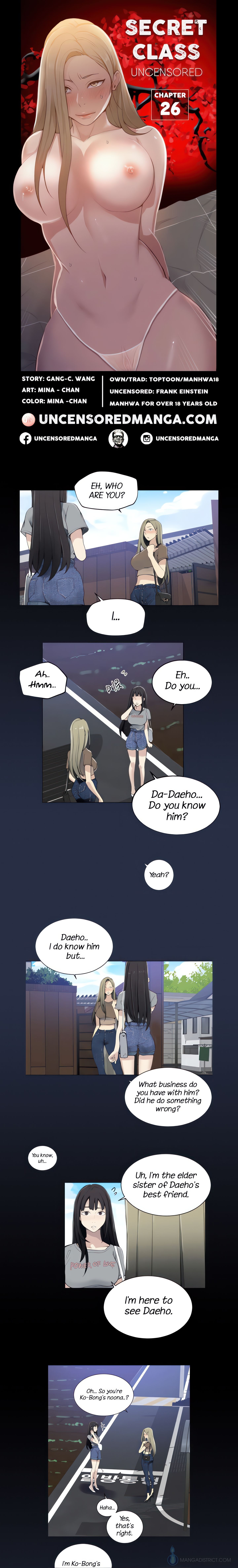 Secret Class (Uncensored Fan Edition) Page 3 - MangaHe