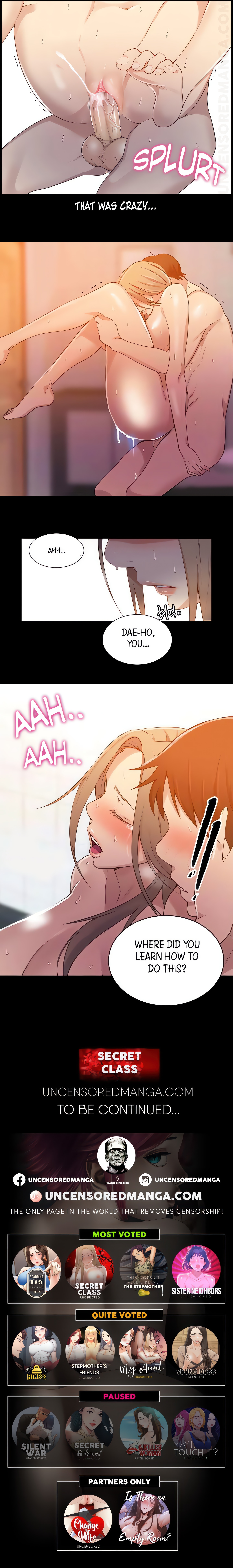 Secret Class (Uncensored Fan Edition) Page 14 - MangaHe