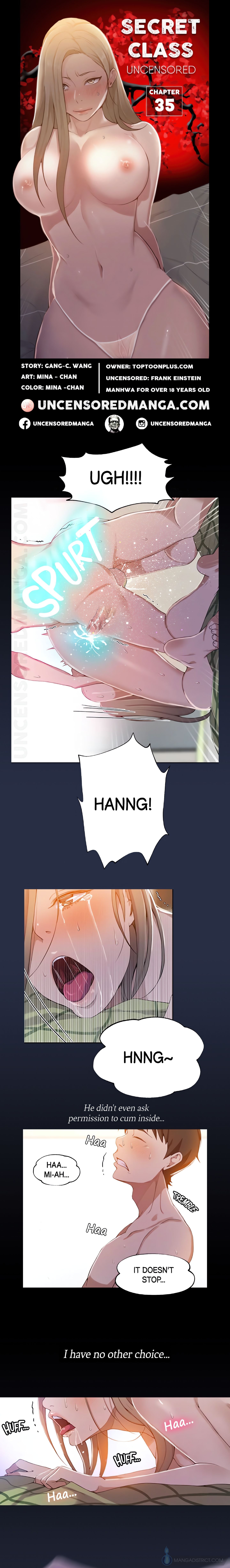 Secret Class (Uncensored Fan Edition) Page 3 - MangaHe
