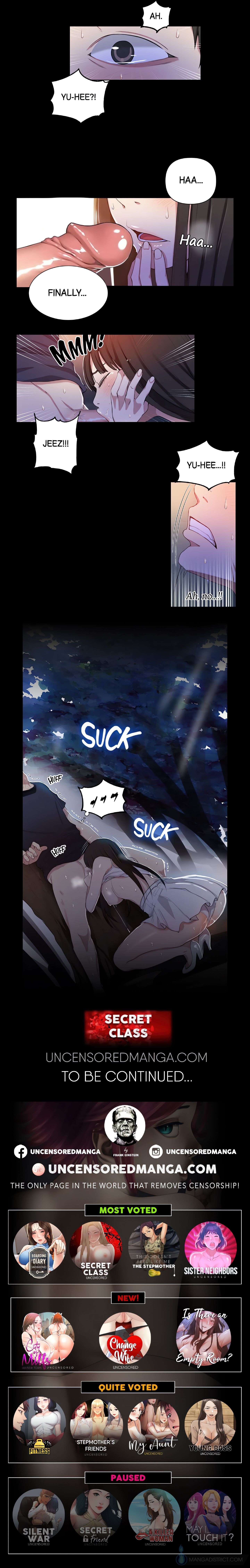Secret Class (Uncensored Fan Edition) Page 13 - MangaHe