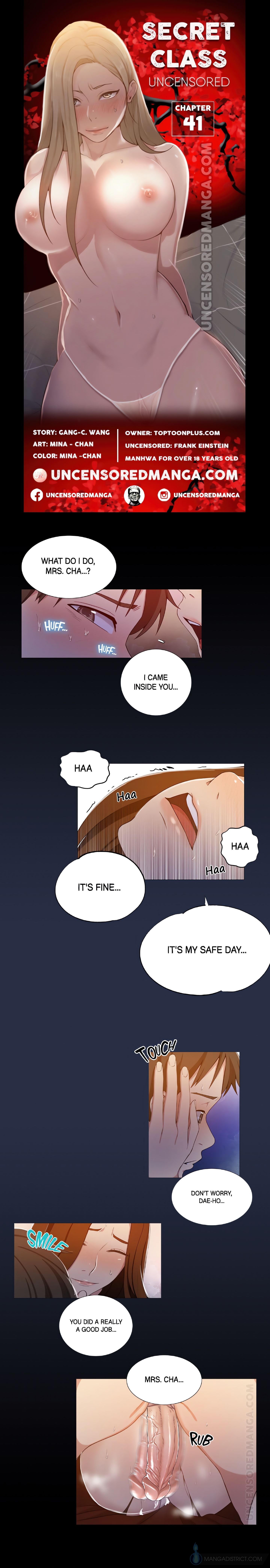 Secret Class (Uncensored Fan Edition) Page 3 - MangaHe
