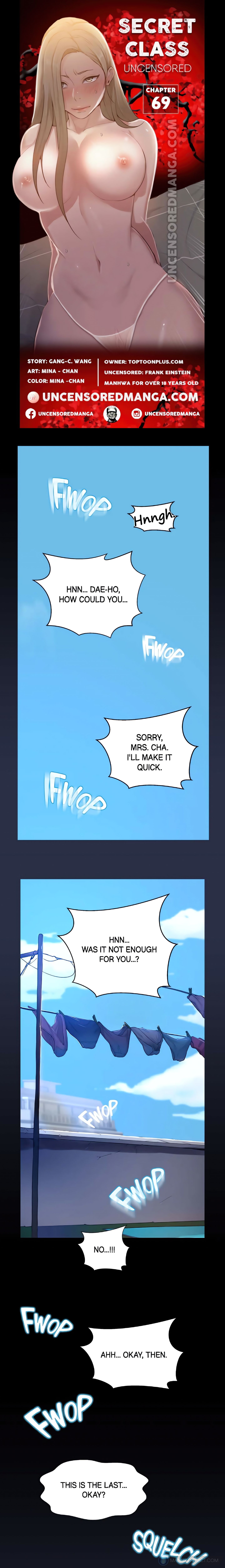 Secret Class (Uncensored Fan Edition) Page 3 - MangaHe