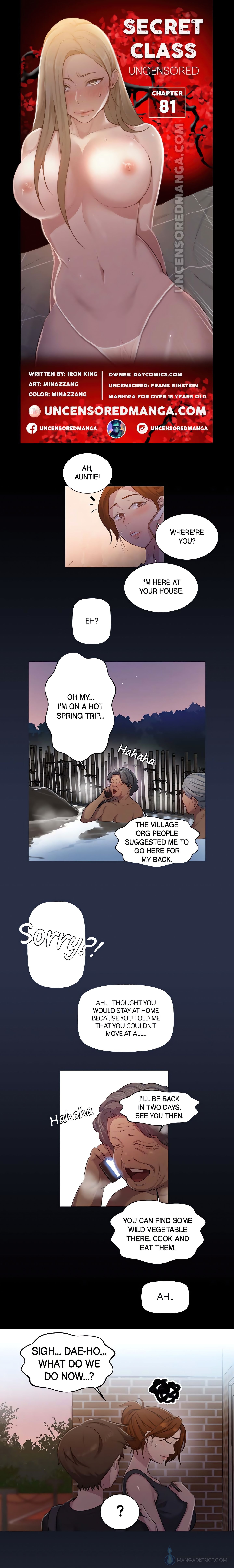 Secret Class (Uncensored Fan Edition) Page 3 - MangaHe