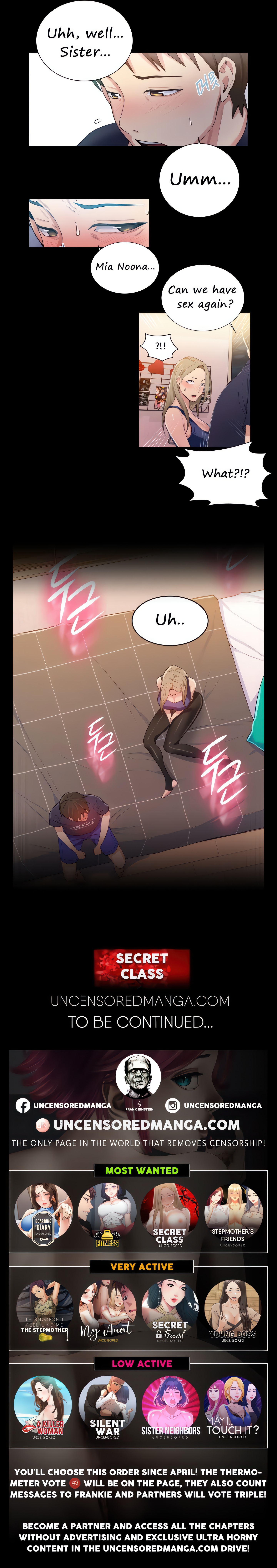 Secret Class (Uncensored Fan Edition) Page 16 - MangaHe