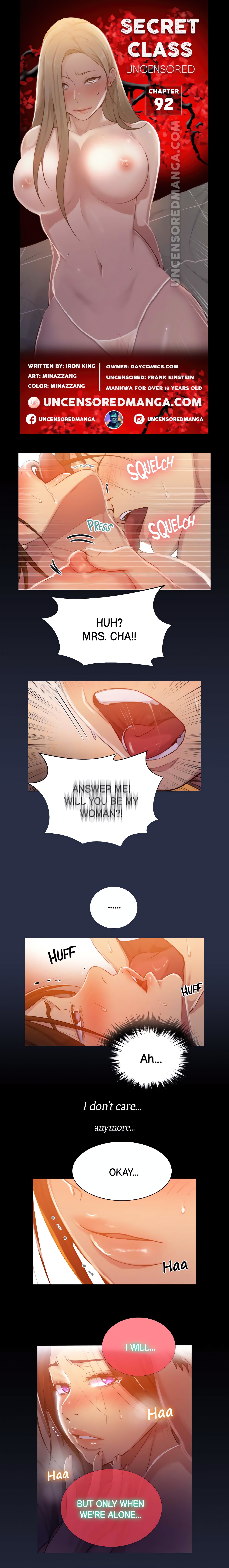 Secret Class (Uncensored Fan Edition) Page 3 - MangaHe