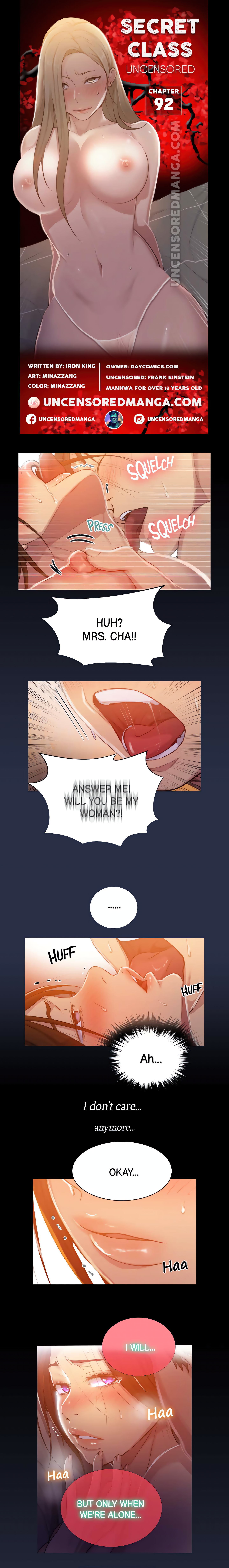 Secret Class (Uncensored Fan Edition) Page 3 - MangaHe