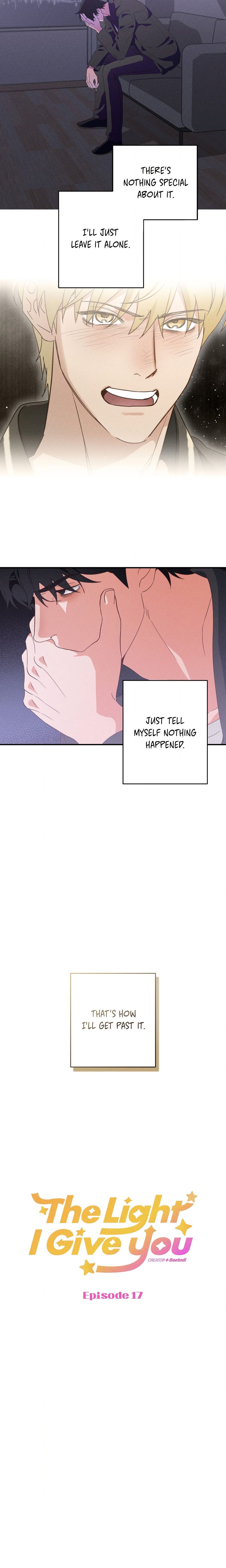 The Light I Give You (Uncensored) Page 15 - MangaHe