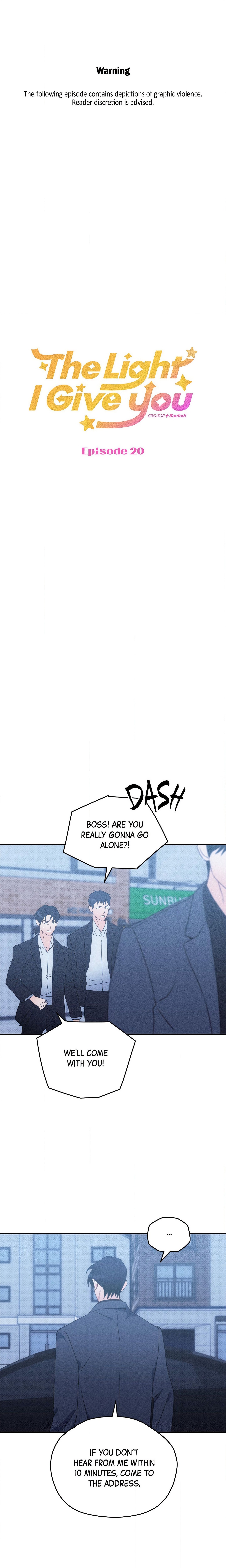 The Light I Give You (Uncensored) Page 3 - MangaHe