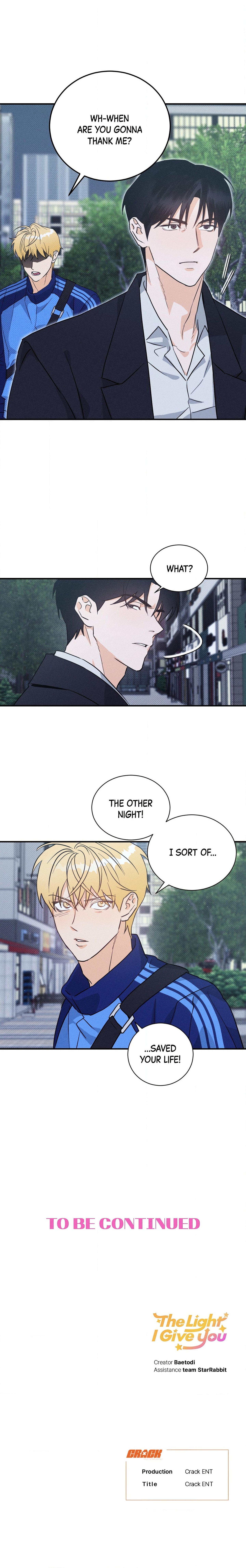 The Light I Give You (Uncensored) Page 18 - MangaHe