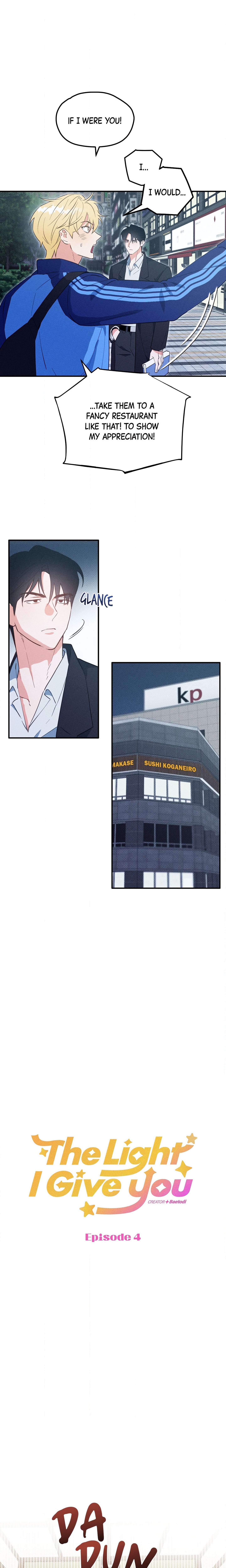The Light I Give You (Uncensored) Page 4 - MangaHe