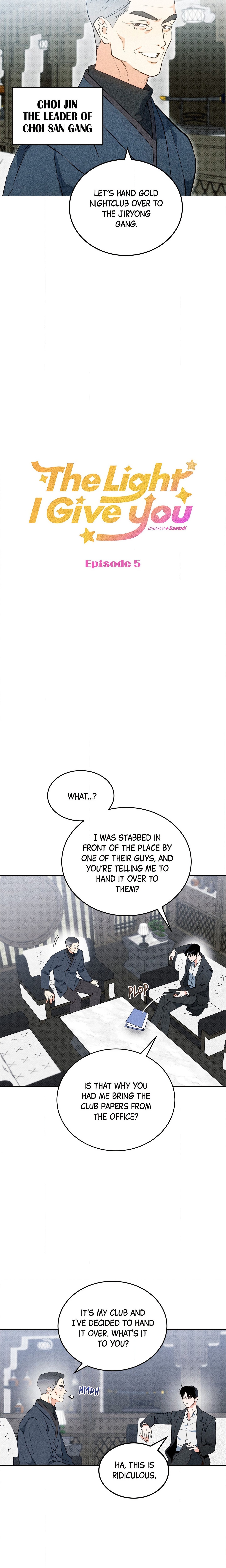 The Light I Give You (Uncensored) Page 4 - MangaHe