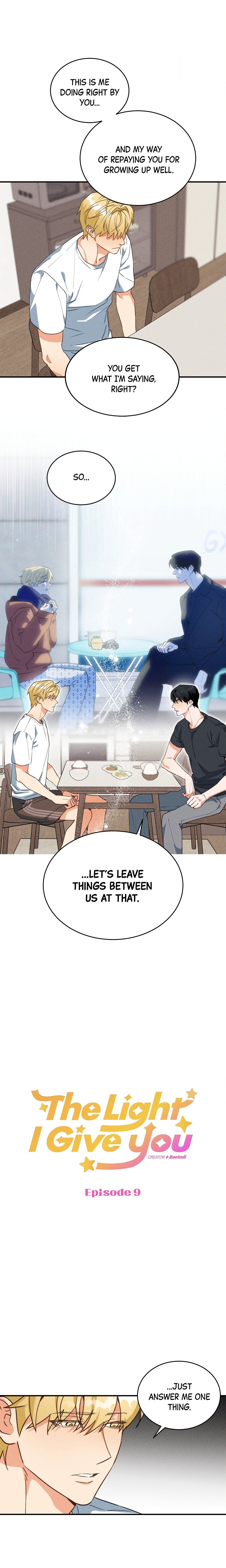 The Light I Give You (Uncensored) Page 3 - MangaHe