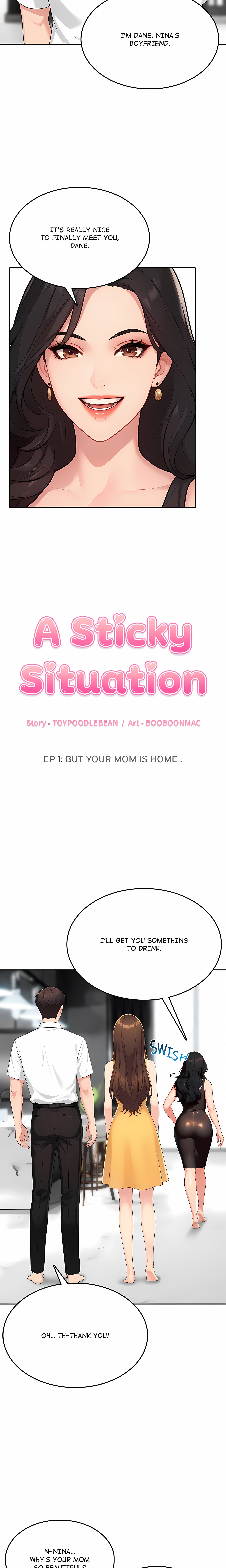 A Sticky Situation Page 8 - MangaHe