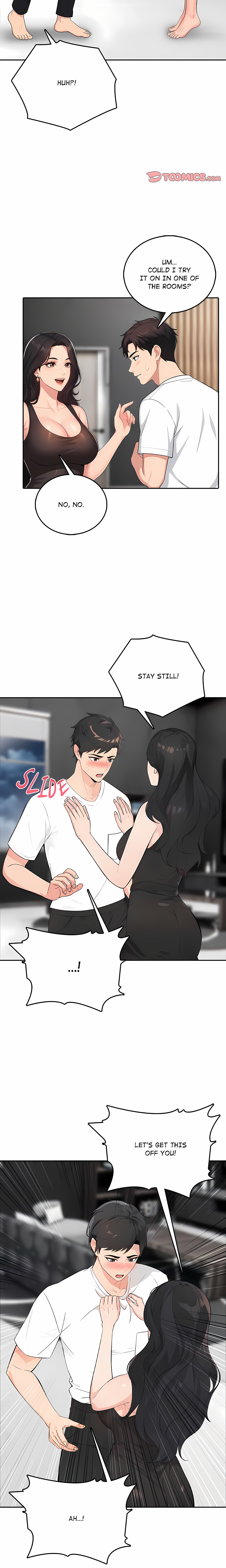 A Sticky Situation Page 17 - MangaHe