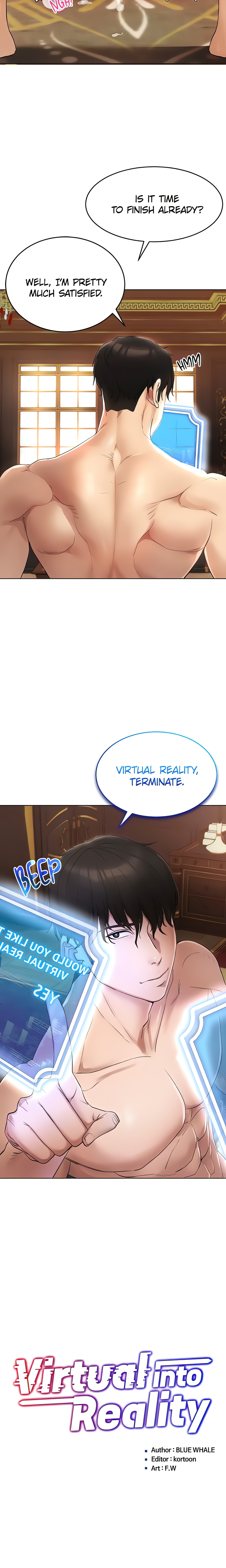 Virtual into Reality (Official) Page 9 - MangaHe
