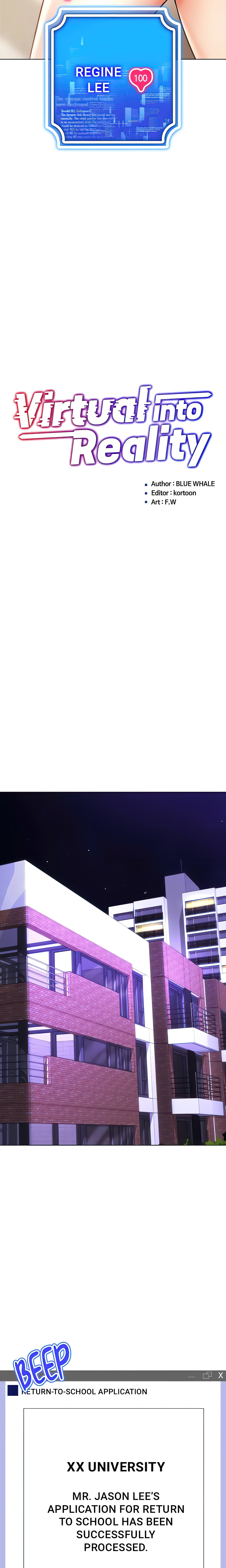 Virtual into Reality (Official) Page 5 - MangaHe