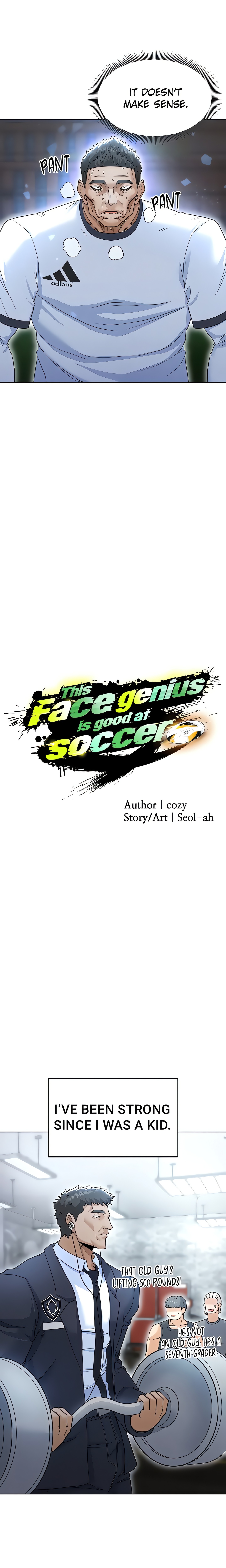 This face genius is good at soccer (Official) Page 12 - MangaHe