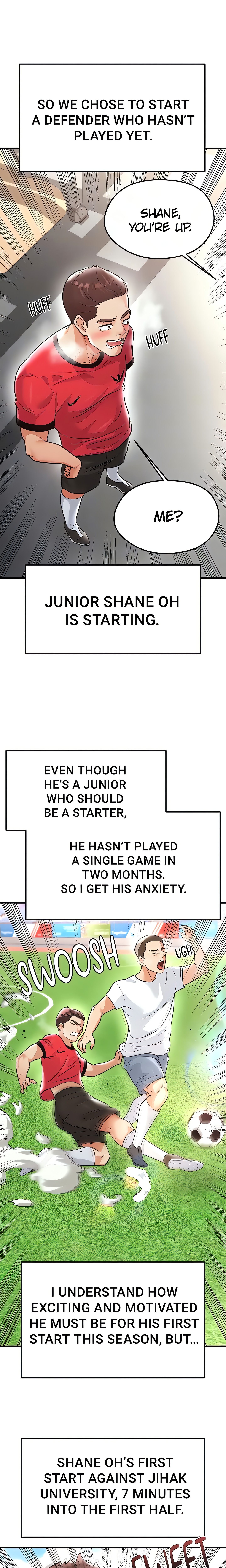 This face genius is good at soccer (Official) Page 11 - MangaHe