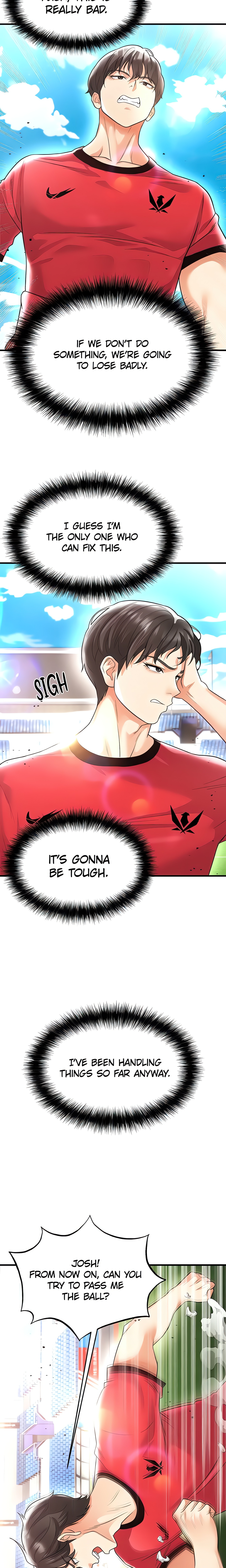 This face genius is good at soccer (Official) Page 14 - MangaHe
