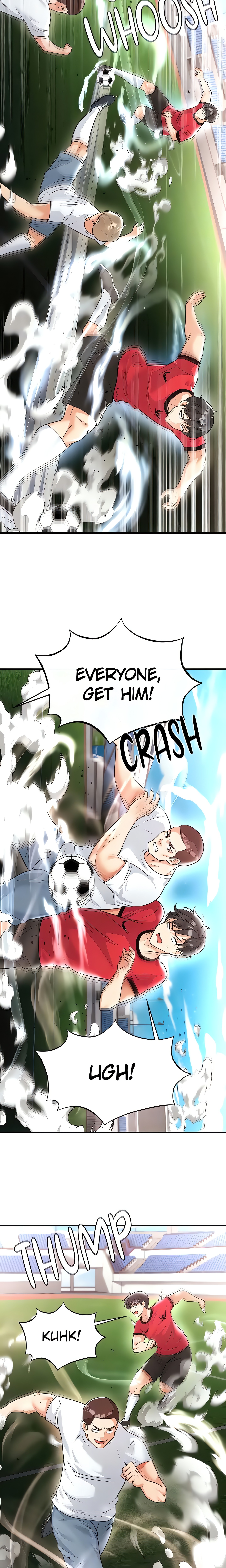 This face genius is good at soccer (Official) Page 19 - MangaHe