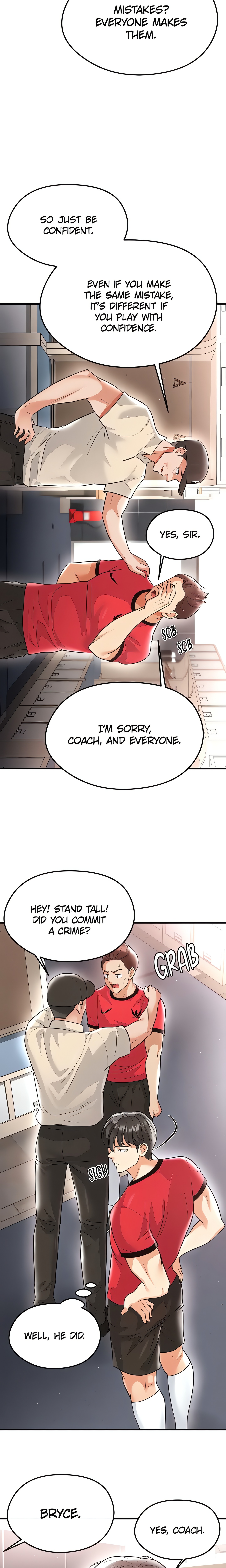 This face genius is good at soccer (Official) Page 22 - MangaHe