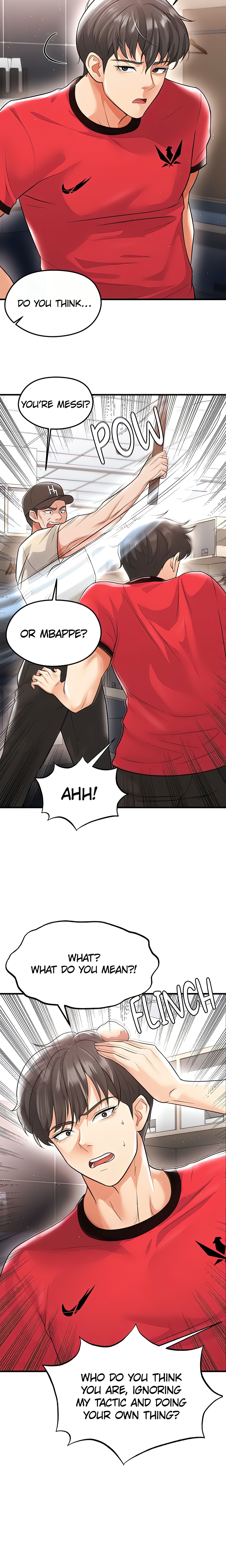This face genius is good at soccer (Official) Page 23 - MangaHe