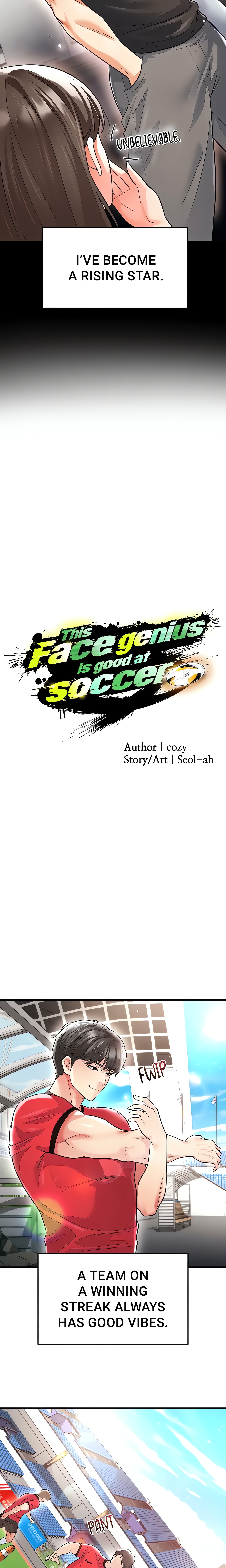 This face genius is good at soccer (Official) Page 6 - MangaHe