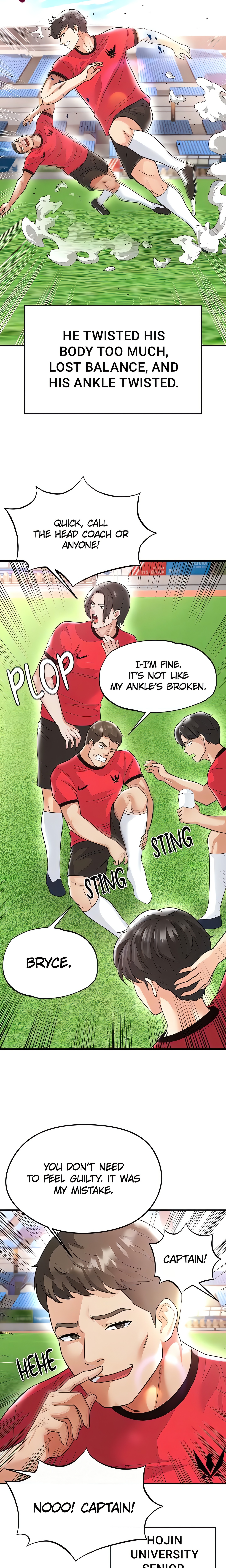 This face genius is good at soccer (Official) Page 9 - MangaHe