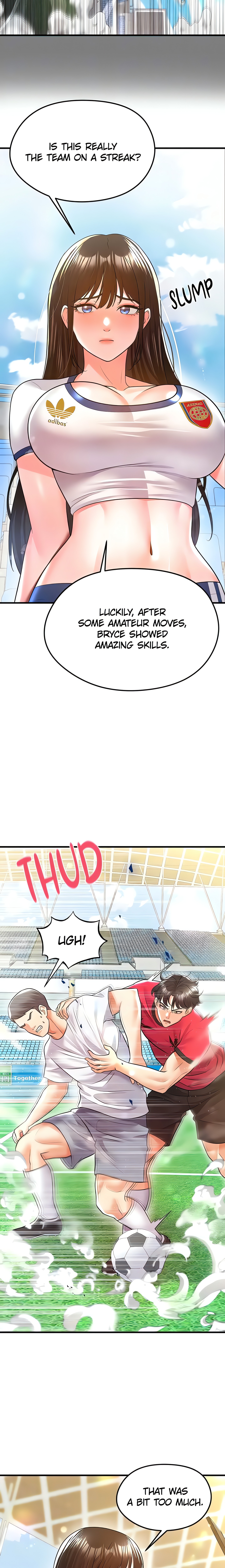 This face genius is good at soccer (Official) Page 9 - MangaHe