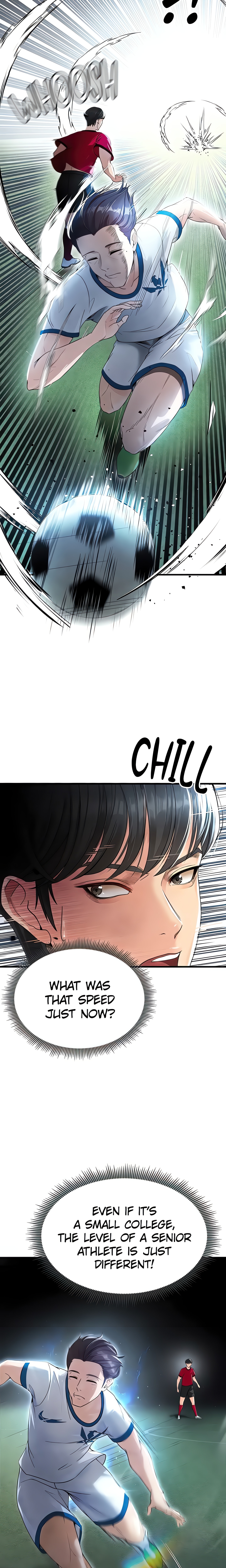 This face genius is good at soccer (Official) Page 11 - MangaHe