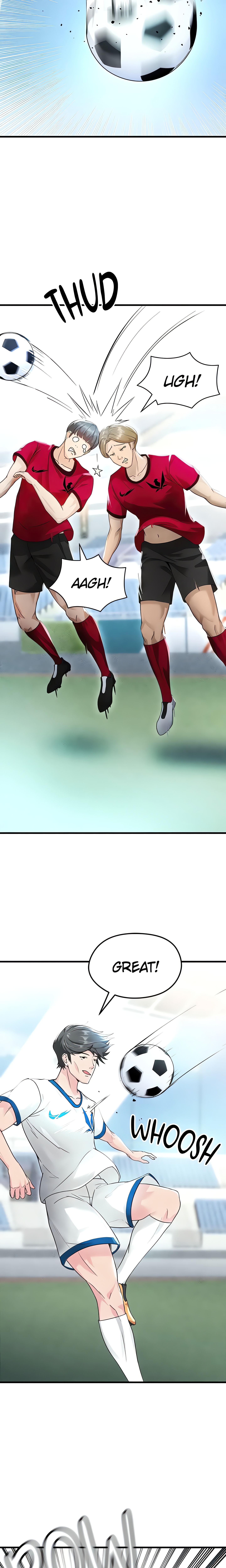 This face genius is good at soccer (Official) Page 13 - MangaHe