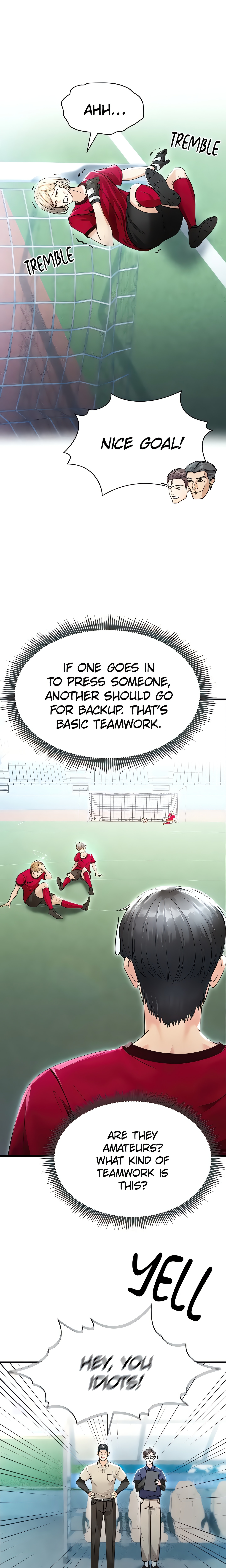 This face genius is good at soccer (Official) Page 15 - MangaHe