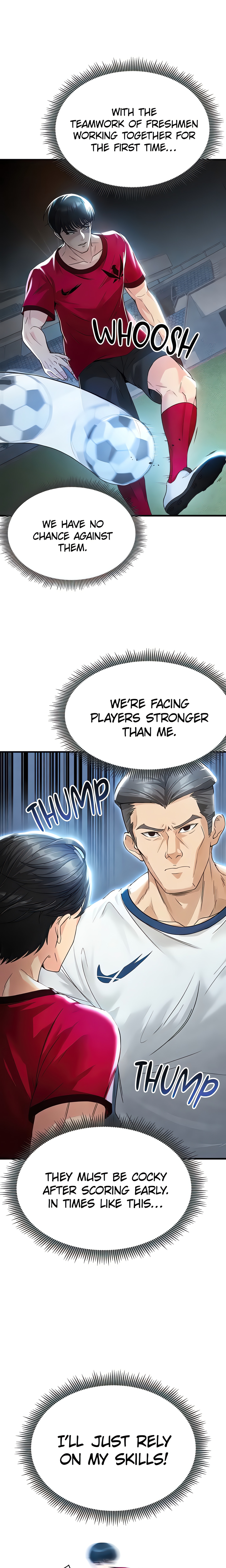 This face genius is good at soccer (Official) Page 18 - MangaHe
