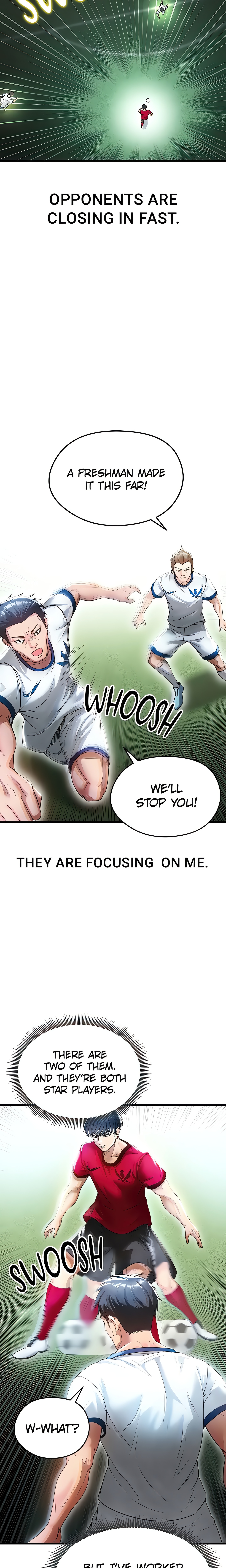 This face genius is good at soccer (Official) Page 22 - MangaHe