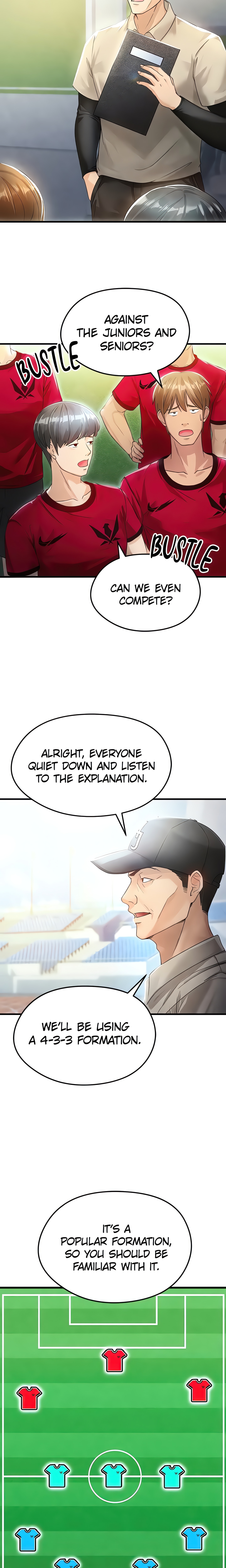 This face genius is good at soccer (Official) Page 7 - MangaHe