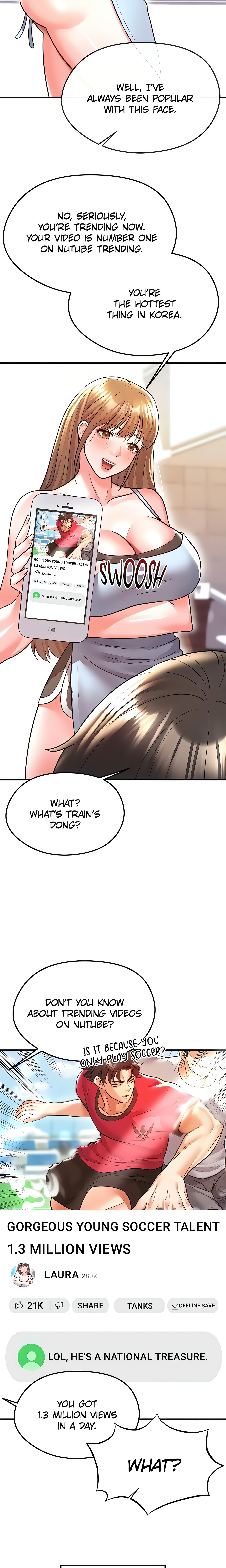 This face genius is good at soccer (Official) Page 5 - MangaHe