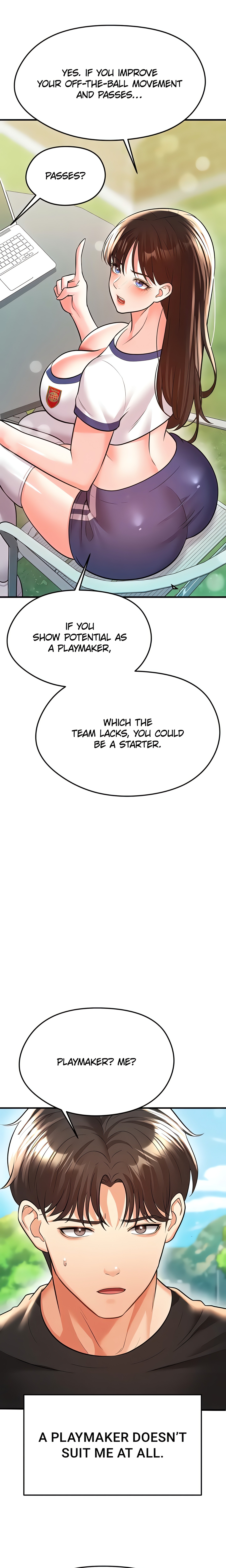 This face genius is good at soccer (Official) Page 21 - MangaHe