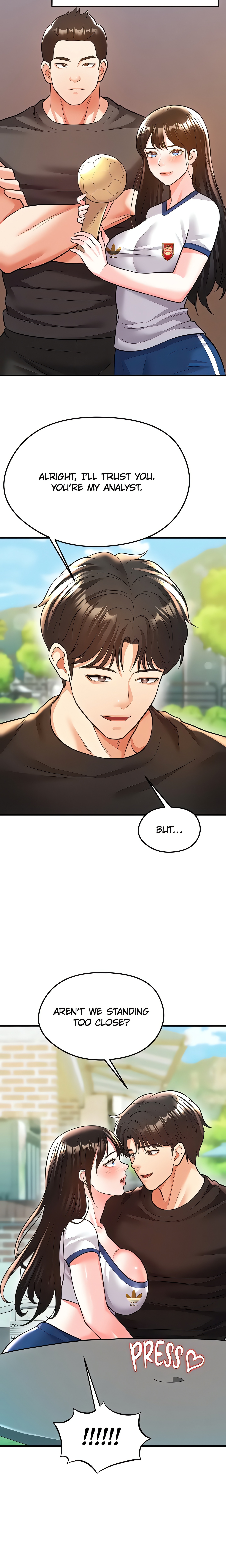 This face genius is good at soccer (Official) Page 23 - MangaHe