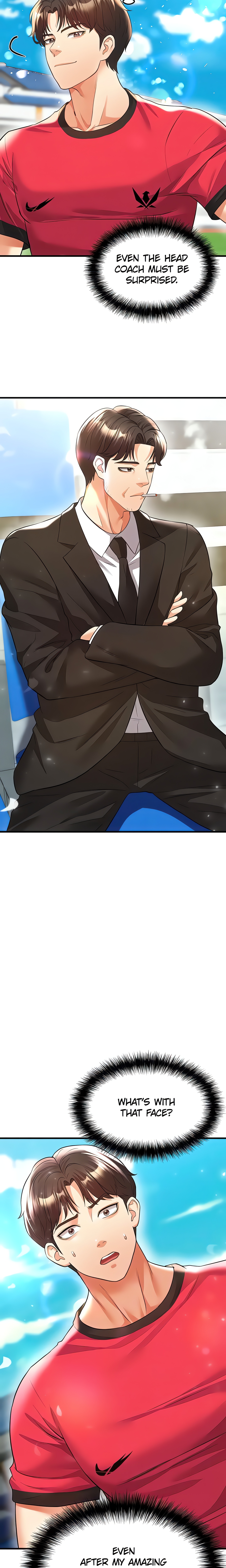 This face genius is good at soccer (Official) Page 16 - MangaHe