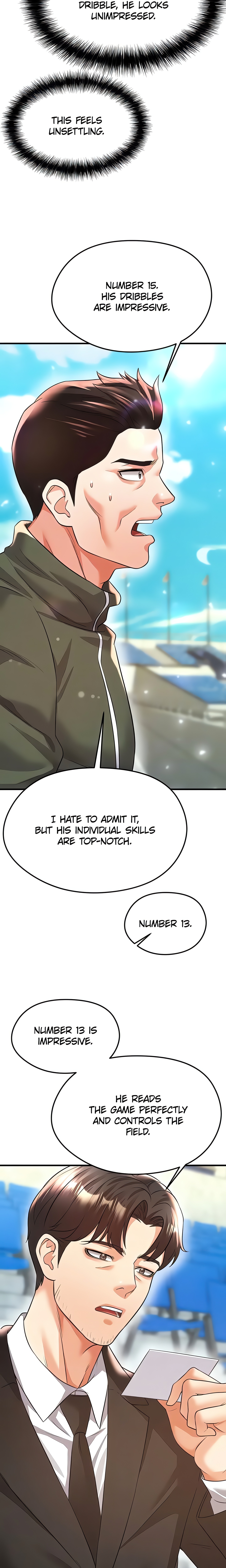 This face genius is good at soccer (Official) Page 17 - MangaHe