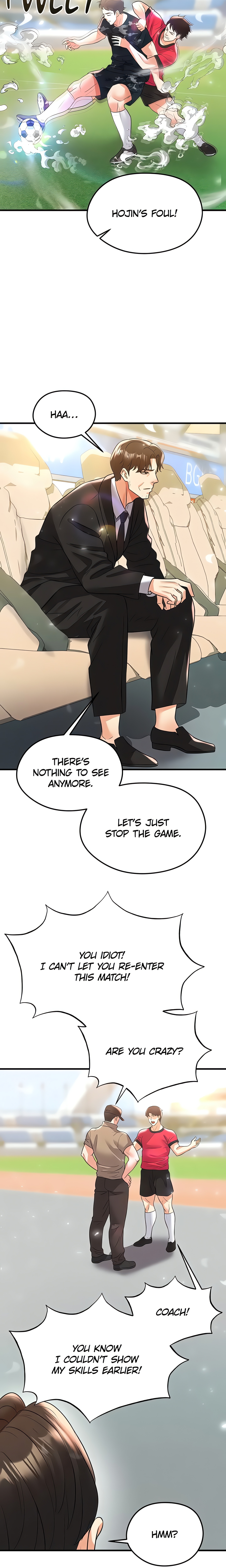 This face genius is good at soccer (Official) Page 35 - MangaHe