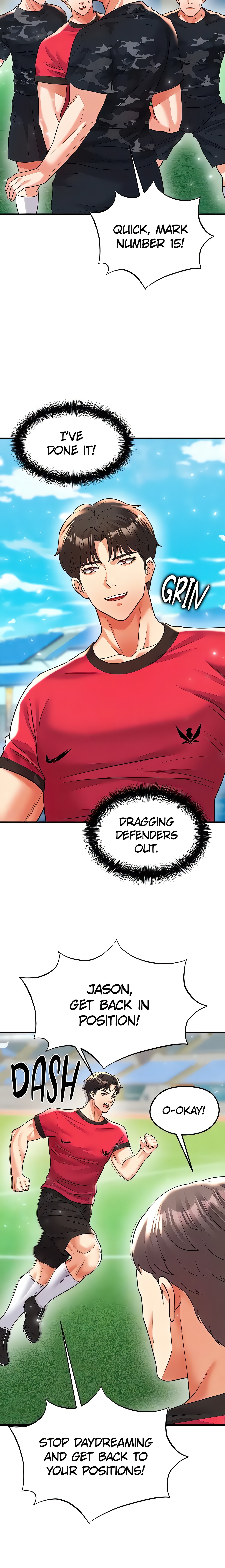 This face genius is good at soccer (Official) Page 12 - MangaHe