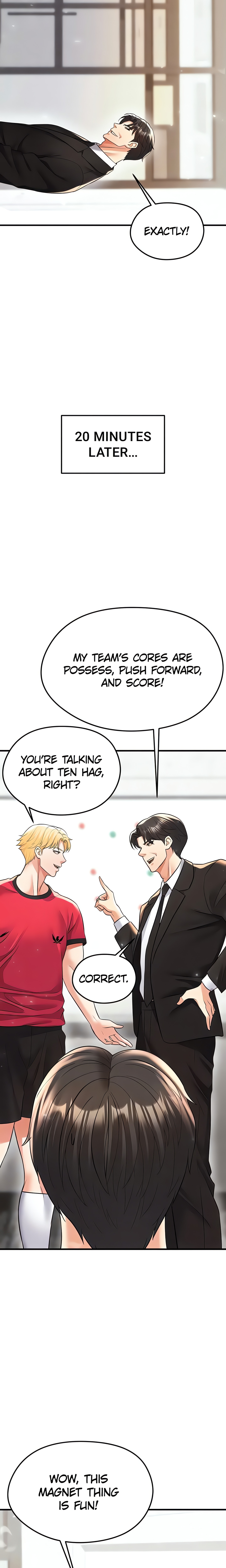 This face genius is good at soccer (Official) Page 19 - MangaHe