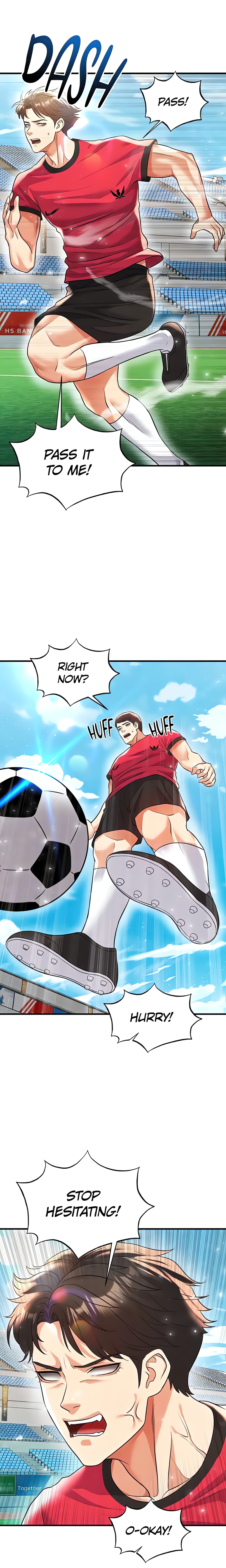This face genius is good at soccer (Official) Page 9 - MangaHe